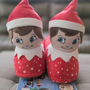 Elf Boys Warm Cozy Slippers